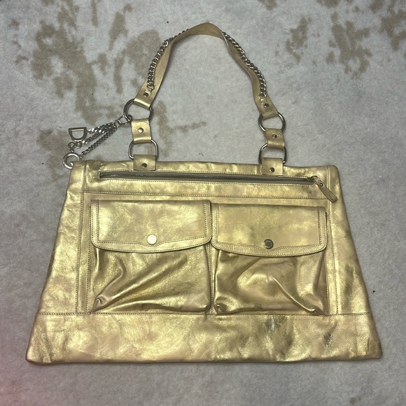 DOLCE & GABBANA GOLD TOTE - Picture 1 of 12